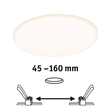 Paulmann 92389 - LED/17W IP44 Lámpara empotrable para el baño VARIFIT 230V