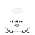 Paulmann 92390 - LED/4,5W IP44 Lámpara empotrable para el baño VARIFIT 230V