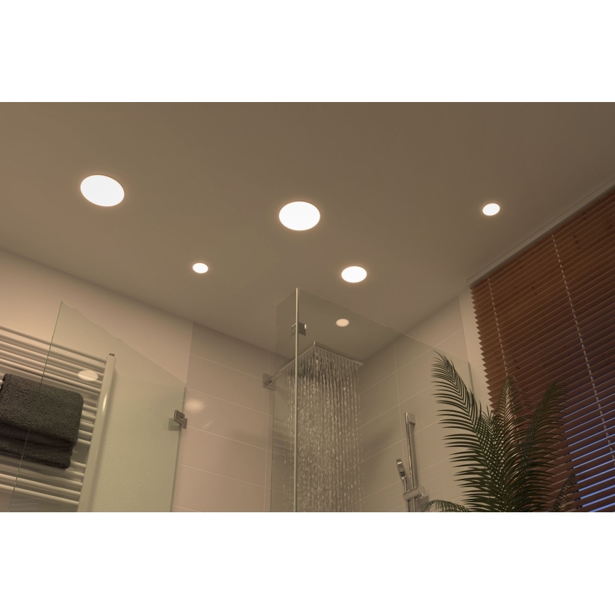 Paulmann 92390 - LED/4,5W IP44 Lámpara empotrable para el baño VARIFIT 230V