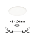 Paulmann 92391 - LED/8,5W IP44 Lámpara empotrable del baño VARIFIT 230V