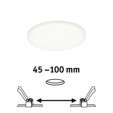 Paulmann 92391 - LED/8,5W IP44 Lámpara empotrable del baño VARIFIT 230V