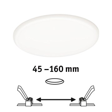 Paulmann 92392 - LED/17,5W IP44 Lámpara empotrable para el baño VARIFIT 230V