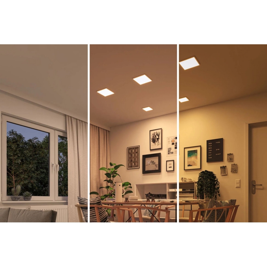 Paulmann 92994 - LED/16W IP44 Luminaria empotrable para baño VARIFIT 230V 2000/3000/4000K