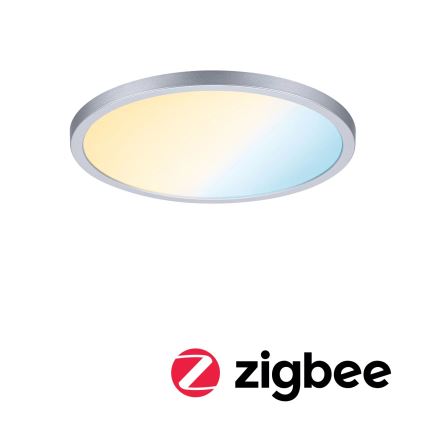 Paulmann 93046 - Luminaria empotrada regulable para baño LED/16W IP44 AREO 230V 3000-6500K diámetro 23 cm cromo mate