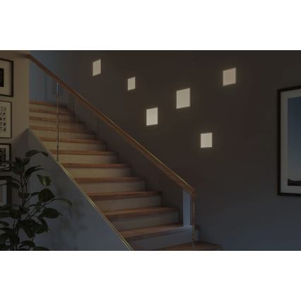 Paulmann 93059 - LED/13W IP44 Downlight empotrable regulable para baño AREO 230V 17,5x17,5 cm blanco