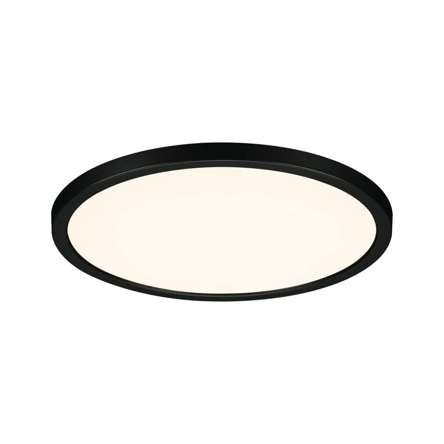 Paulmann 93102 - LED/16W IP44 Luminaria empotrada para baño AREO 230V 2000/3000/4000K diámetro 23 cm negra