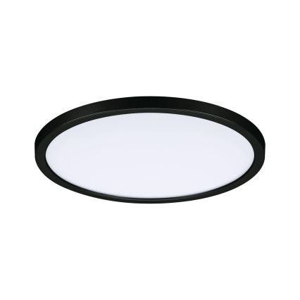 Paulmann 93102 - LED/16W IP44 Luminaria empotrada para baño AREO 230V 2000/3000/4000K diámetro 23 cm negra