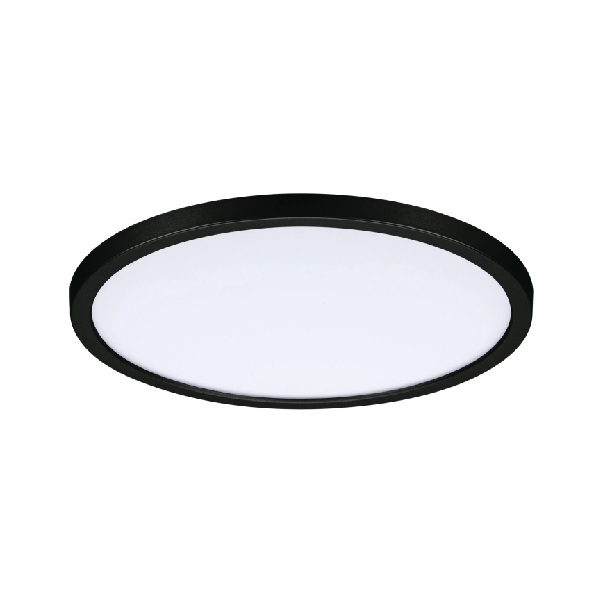 Paulmann 93102 - LED/16W IP44 Luminaria empotrada para baño AREO 230V 2000/3000/4000K diámetro 23 cm negra