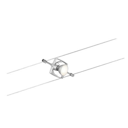Paulmann 94133 - Juego de 5xGU5,3/10W Sistema completo de suspensión por cable MAC 230V cromo mate