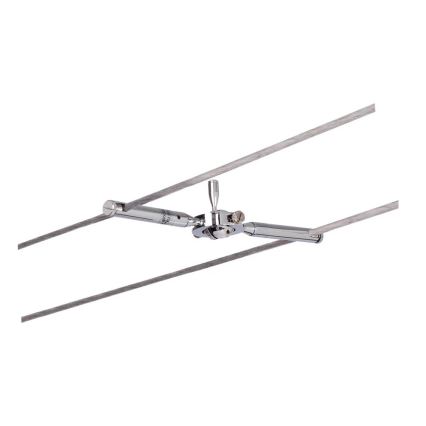 Paulmann 94147 - 1xGU5,3/10W Foco para sistema de cable TOGO 12V cromo mate