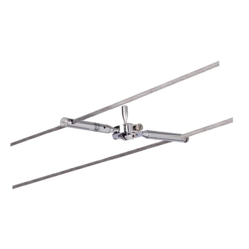 Paulmann 94147 - 1xGU5,3/10W Foco para sistema de cable TOGO 12V cromo mate