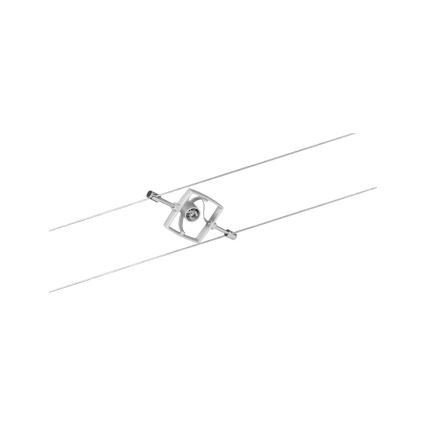 Paulmann 94152 - Juego completo de sistema de cable MAC 230V 7xGU5,3/10W, cromo mate