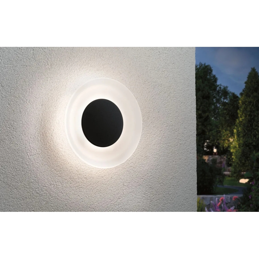 Paulmann 94409 - LED/4W IP44 Aplique de exterior CIRCEA 230V