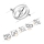 Paulmann 94436 - Juego de 5 x GU5.3/10W, sistema de suspensión por cable completo CARDAN 230V, cromo mate
