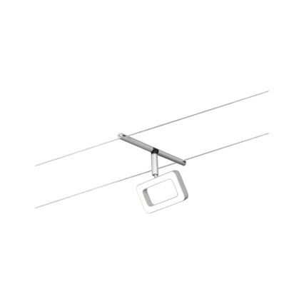 Paulmann 94481 - Juego 5xLED/4,8W Sistema de cable completo FRAME 230V cromo mate