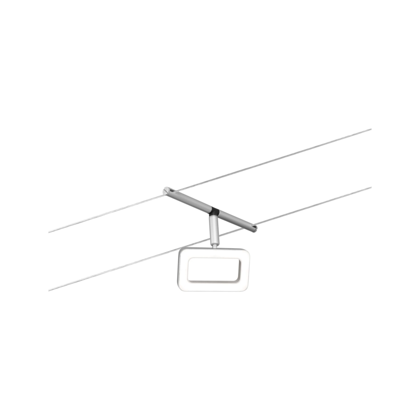 Paulmann 94481 - Juego 5xLED/4,8W Sistema de cable completo FRAME 230V cromo mate