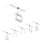 Paulmann 94483 - Juego 5xLED/4,8W Sistema de cableado completo FRAME 230V blanco