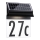 Paulmann 94694 - LED/0,2W IP44 Número de casa solar NEDA 3,7V 1800 mAh
