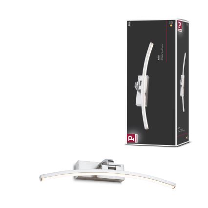 Paulmann 95557 - Lámpara para cuadros BENTO, LED 8,5 W, 230 V, 40 cm, cromo mate