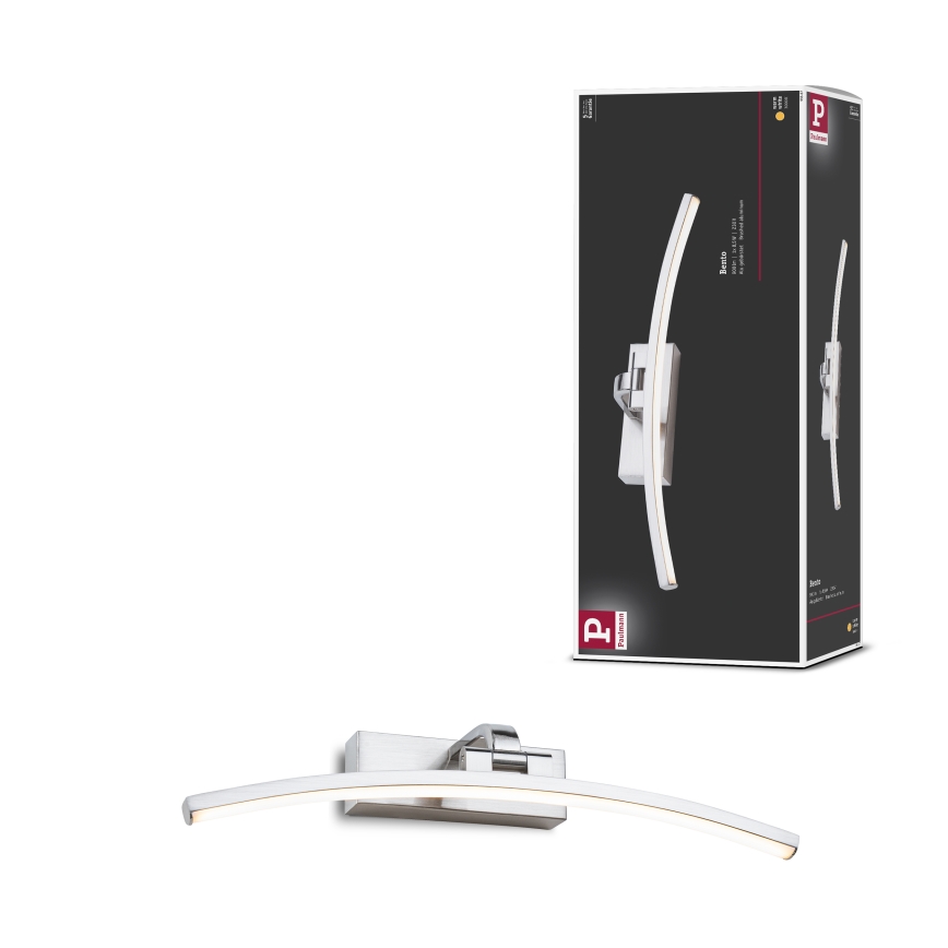 Paulmann 95558 - Aplique para cuadros LED/10W BENTO 230V 50 cm cromo mate
