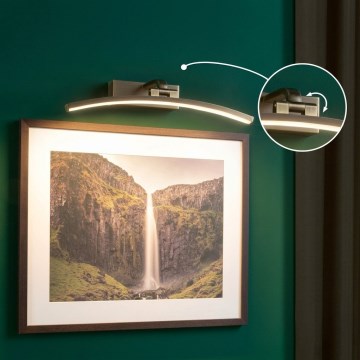 Paulmann 95560 - LED/8,5W Lámpara para cuadros BENTO 230V 40 cm latón