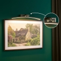 Paulmann 95561 - Aplique para cuadros LED/10W BENTO 230V 50 cm latón