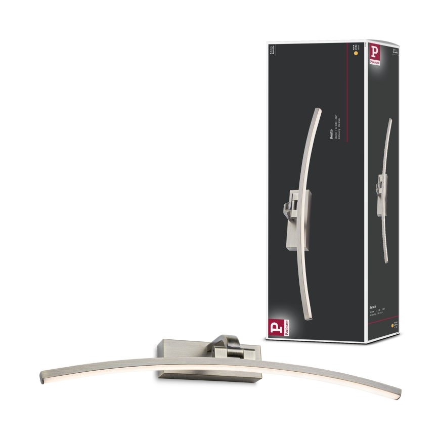 Paulmann 95561 - Aplique para cuadros LED/10W BENTO 230V 50 cm latón