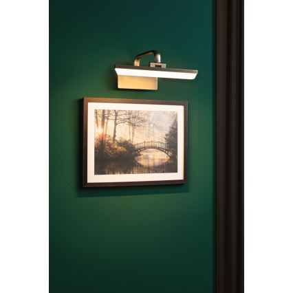 Paulmann 95568 - LED/6W Lámpara para cuadros RENAN 230V 30 cm latón