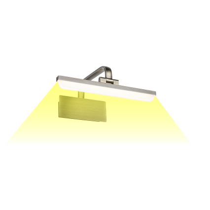 Paulmann 95568 - LED/6W Lámpara para cuadros RENAN 230V 30 cm latón