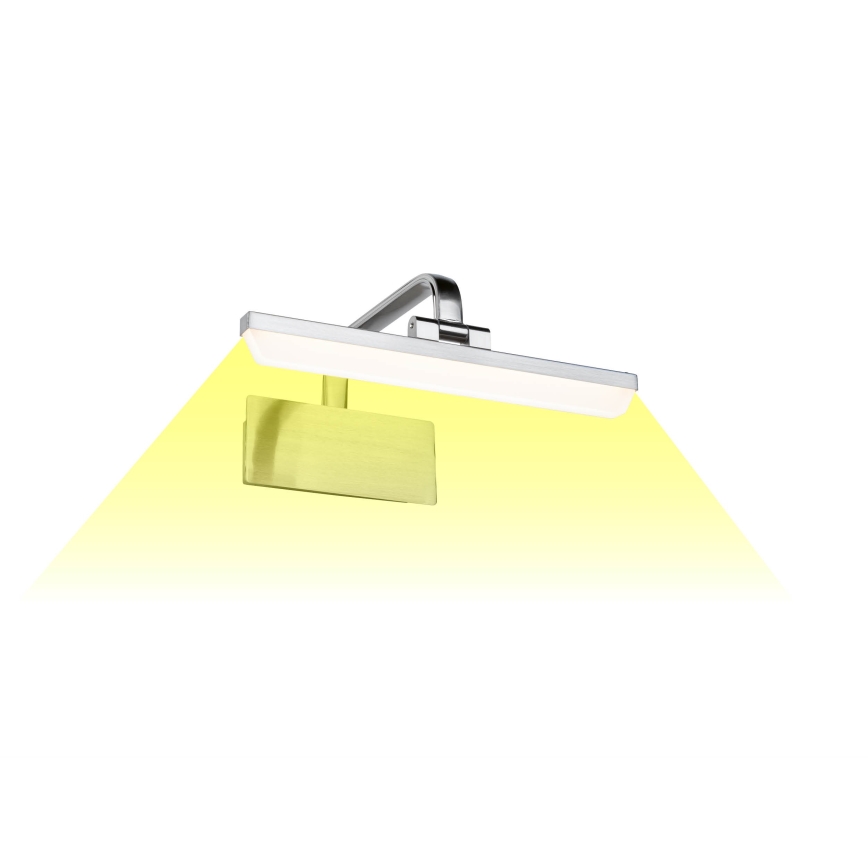 Paulmann 95571 - LED/6W Lámpara para cuadros RENAN 230V 30 cm cromo mate