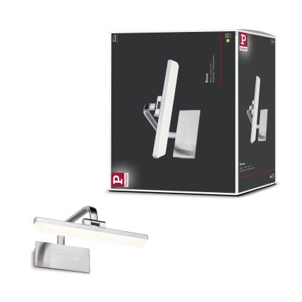 Paulmann 95571 - LED/6W Lámpara para cuadros RENAN 230V 30 cm cromo mate