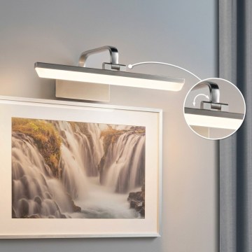 Paulmann 95572 - LED/9,5W Lámpara para cuadros RENAN 230V 40 cm cromo mate