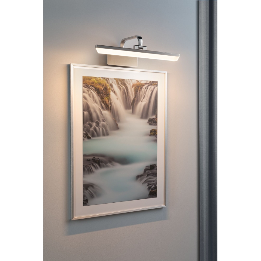 Paulmann 95572 - LED/9,5W Lámpara para cuadros RENAN 230V 40 cm cromo mate