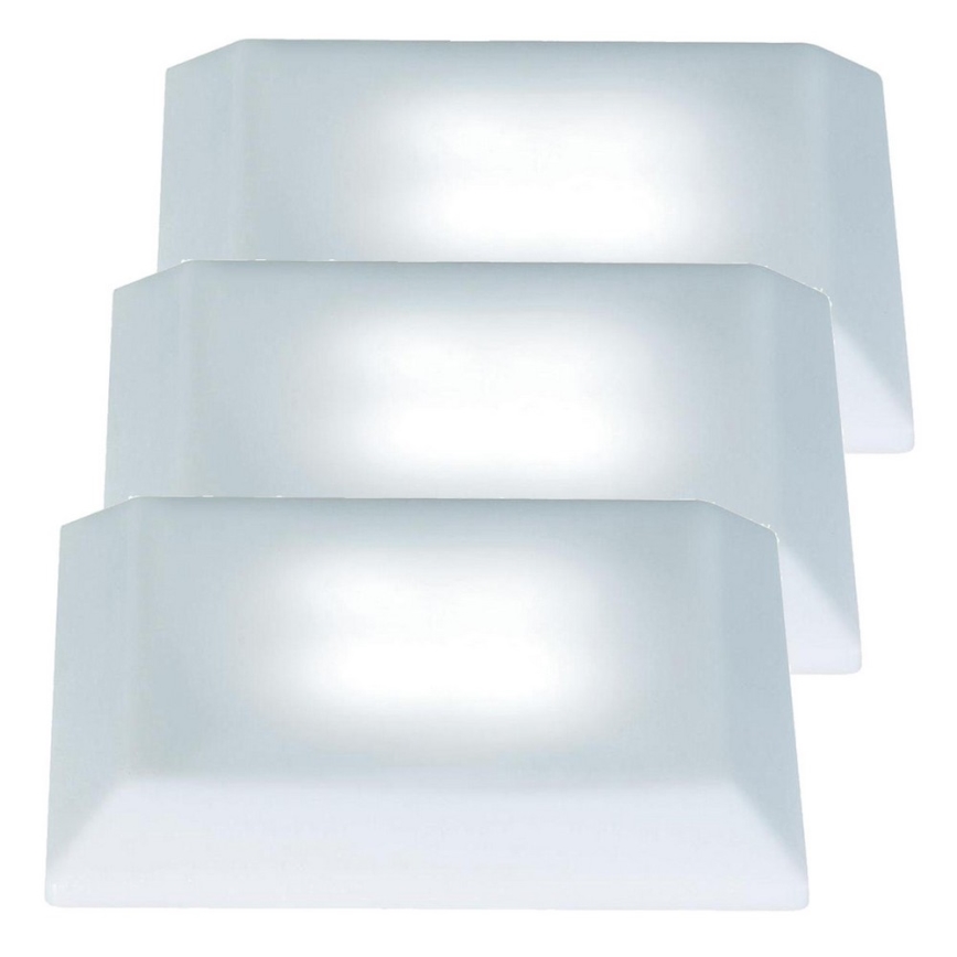 Paulmann - Nice Price 3629 - JUEGO 3xLED/0,3W IP44 Lámpara empotrable 12V