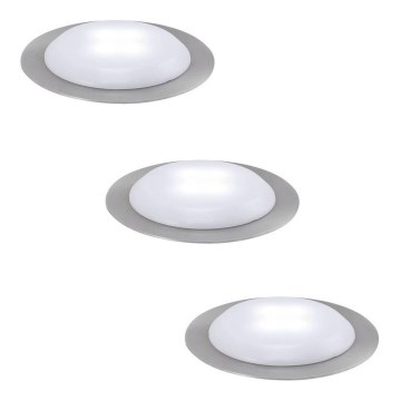 Paulmann - Nice Price 3630 - SET 3x LED/0,3W IP44 Luminaria de rampa 230V 6500-9000K
