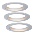 Paulmann TIP 3938 - Juego de 3 luces LED empotrables 4,5W 230V