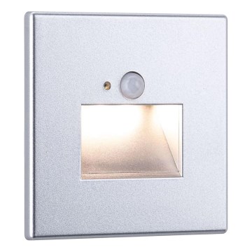 Paulmann  93134 - LED/1,2W Iluminación de escalera con sensor EDGE 230V cromo mate