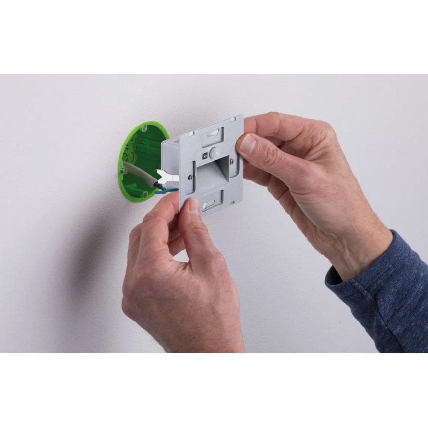 Paulmann  93135 - LED/1,2W Iluminación de escalera con sensor EDGE 230V negro