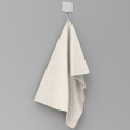 Percha de pared 4x4 cm blanco