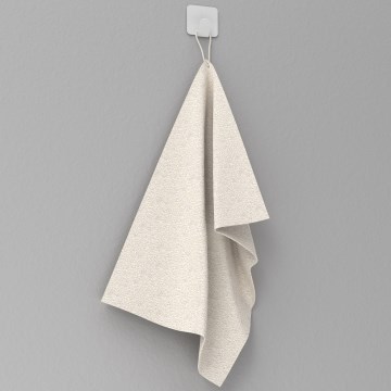 Percha de pared 4x4 cm blanco