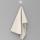Percha de pared 4x4 cm blanco