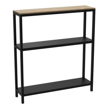 Perchero de baño 67x60 cm negro