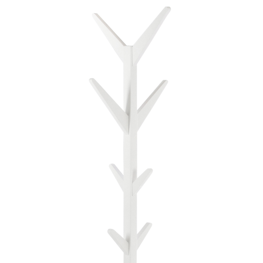 Perchero de pie VINS 178x42 cm blanco