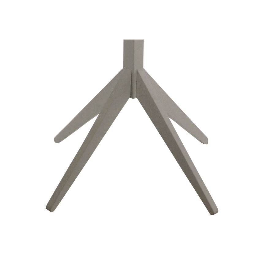 Perchero de pie VINS 178x42 cm gris