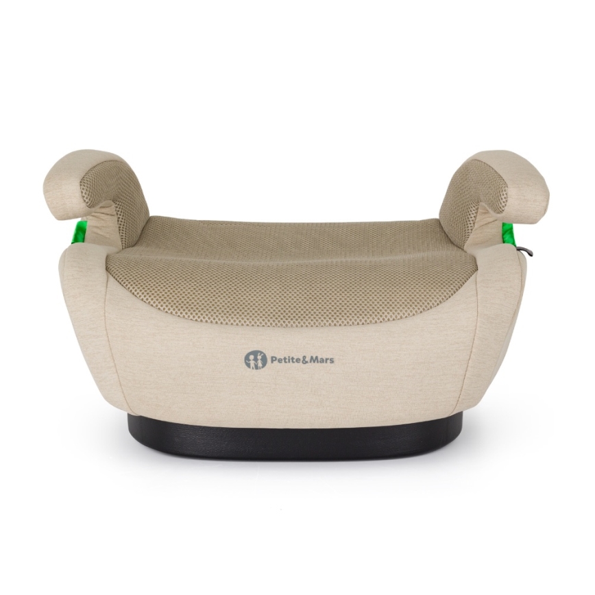 PETITE&MARS - Alzador para coche OPTIMUS PRO i-Size Air 125-150 cm (22-36 kg) beige
