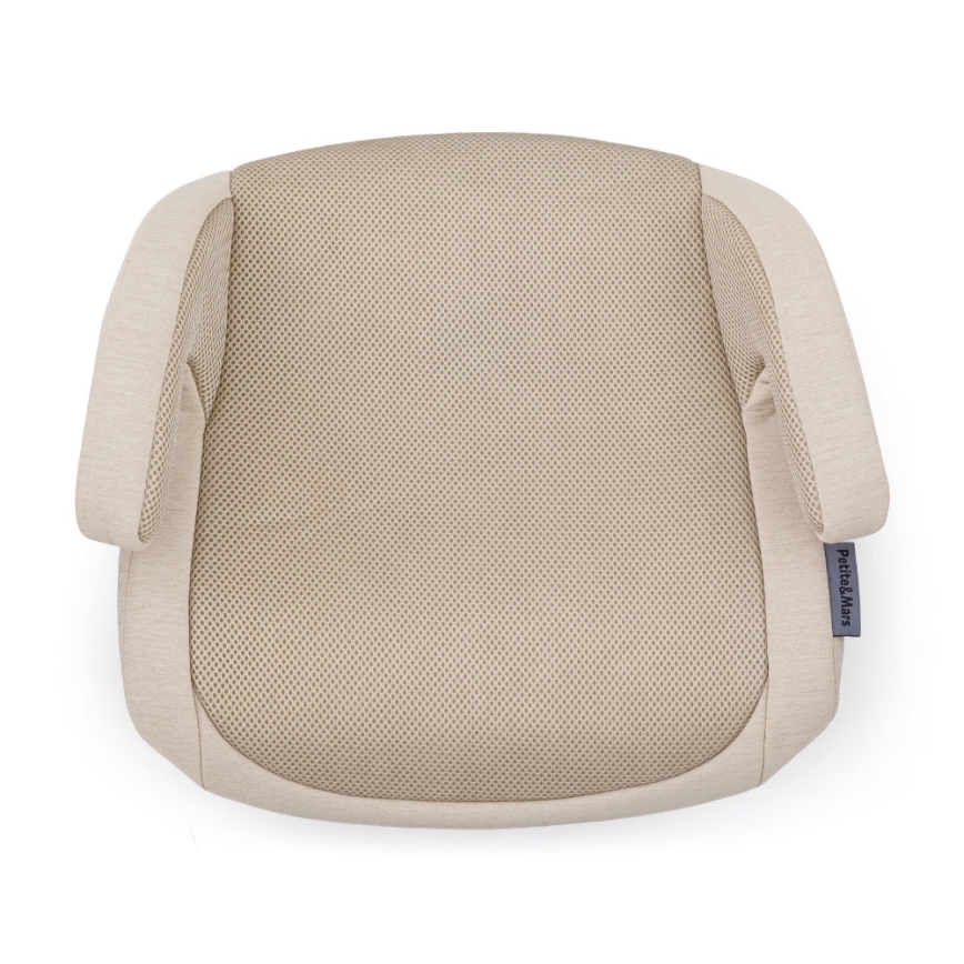 PETITE&MARS - Alzador para coche OPTIMUS PRO i-Size Air 125-150 cm (22-36 kg) beige
