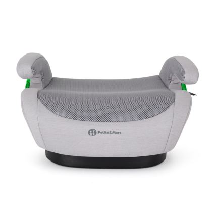 PETITE&MARS - Asiento elevador para coche OPTIMUS PRO i-Size Air 125-150 cm (22-36 kg) gris