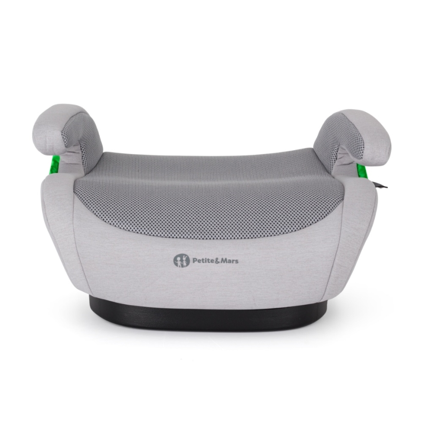 PETITE&MARS - Asiento elevador para coche OPTIMUS PRO i-Size Air 125-150 cm (22-36 kg) gris