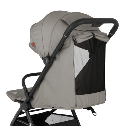 PETITE&MARS - Cochecito deportivo ZIP Gris Terciopelo