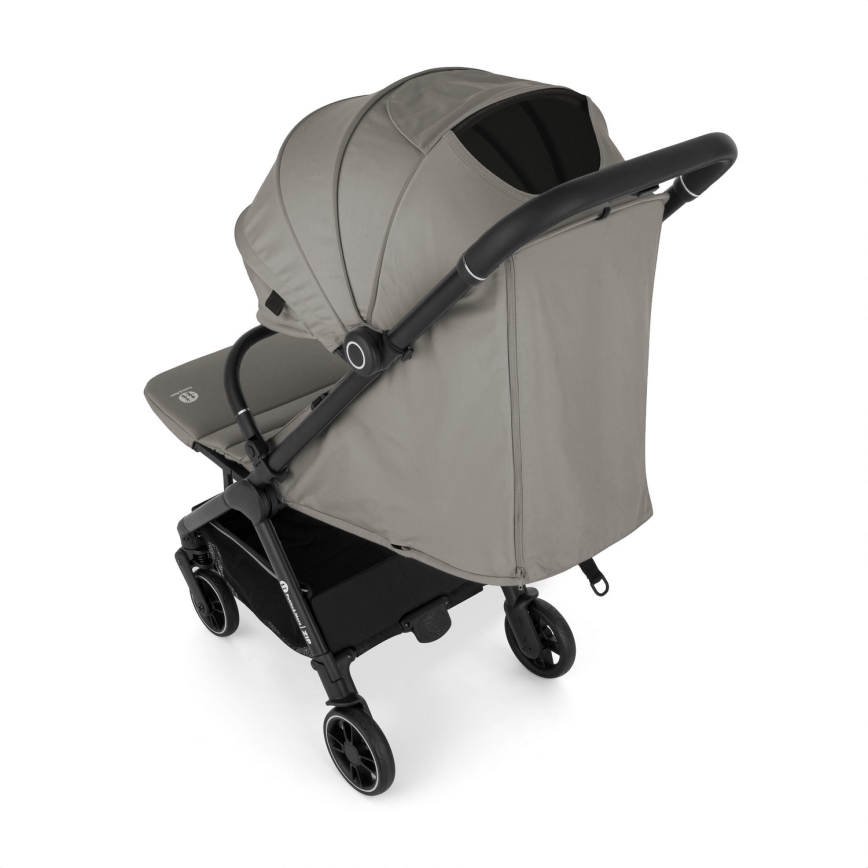 PETITE&MARS - Cochecito deportivo ZIP Gris Terciopelo